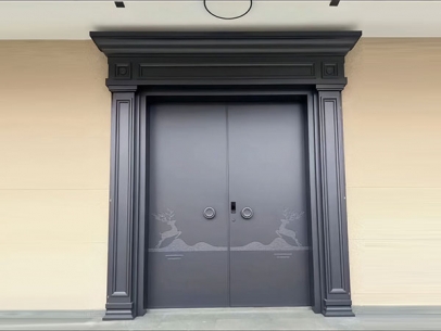 铸铝大门
